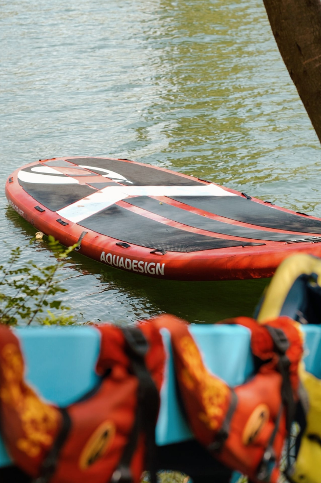 Groupe sur le Big Paddle
