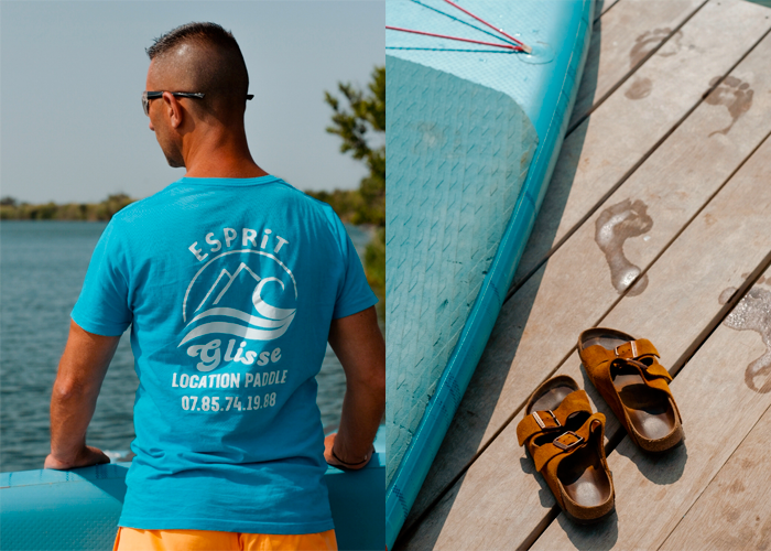 Paddle en mer